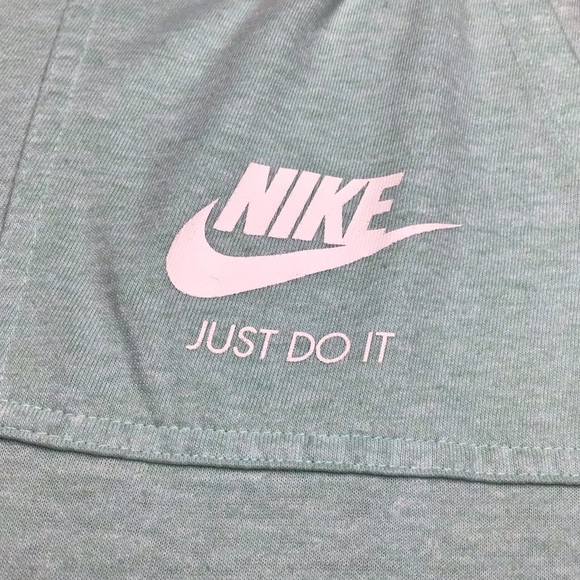 mint green nike joggers